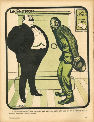 The Butter Plate, number 295, Satirical in Colours by Louis Malteste