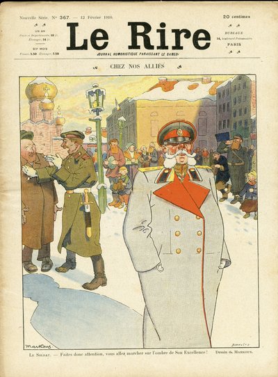 Illustration for the Cover of Le Rire by Louis Marcoussis