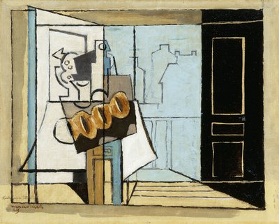 Monday, the Open Window by Louis Marcoussis