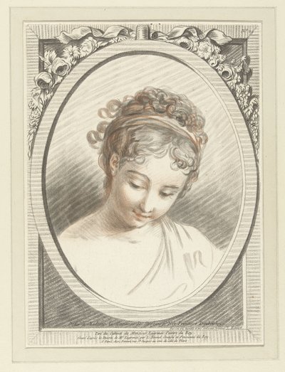 Bust of a Young Woman by Louis Marin Bonnet