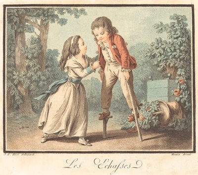 The Stilts by Louis Marin Bonnet