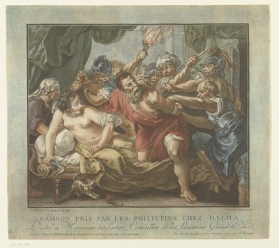 Samson and Delilah by Louis Marin Bonnet