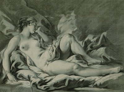Venus Sleeping, After Francois Boucher by Louis Marin Bonnet