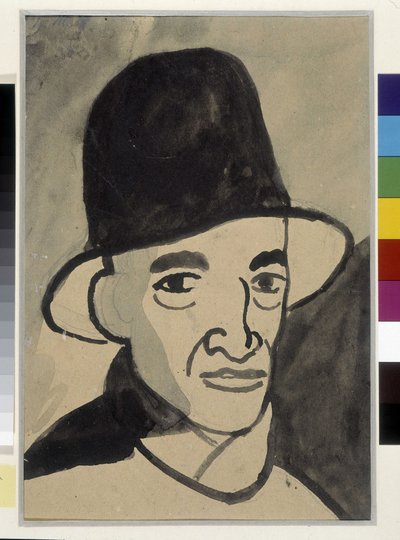 Self-portrait by Louis Mathieu Verdilhan by Louis Mathieu Verdilhan