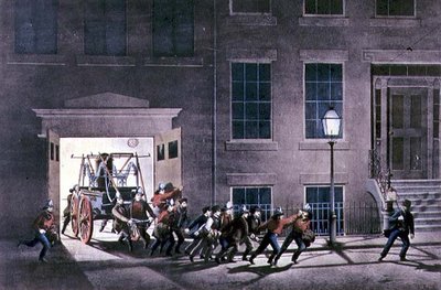 The Night Alarm by Louis Maurer