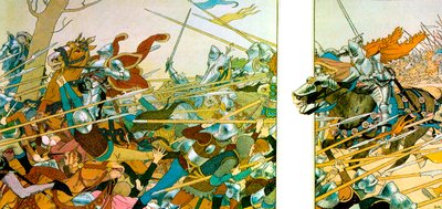 Illustration from the book La Vie de Jeanne d