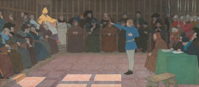 The Trial of Joan of Arc (Joan of Arc series: VI) by Louis Maurice Boutet de Monvel