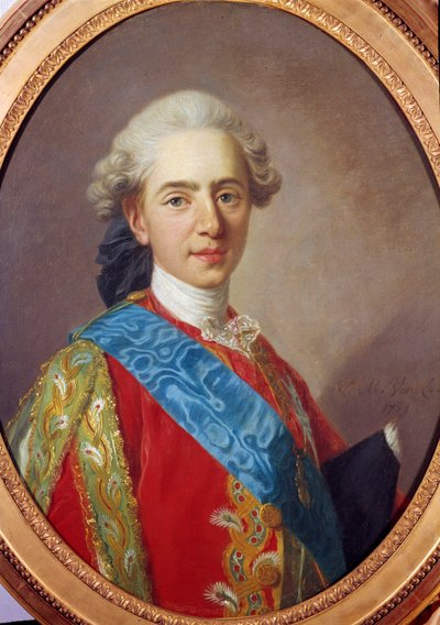 Portrait of Louis XVI, King of France then Duke of Berry (1754-1793) by Louis Michel van Loo
