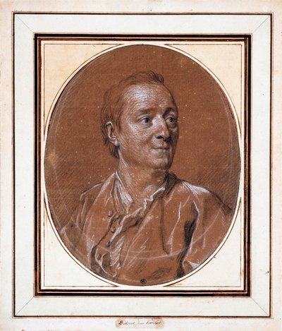 Portrait of Denis Diderot by Louis Michel van Loo