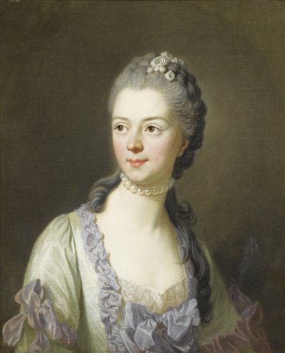 Portrait of Ekaterina Dmitrievna Golitsyna, née Cantemir by Louis Michel van Loo