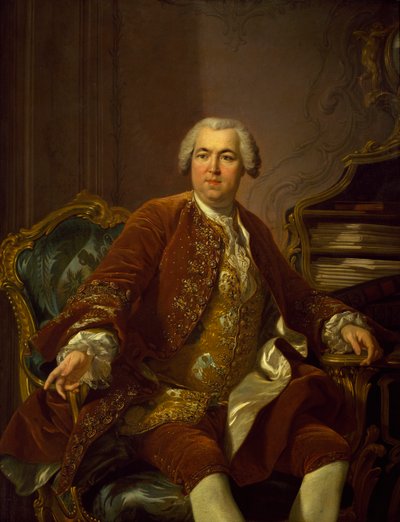 Portrait of Nicolas Beaujon by Louis Michel van Loo