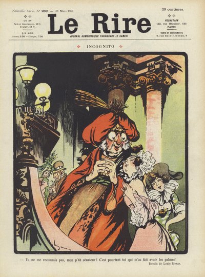 Illustration for Le Rire by Louis Morin
