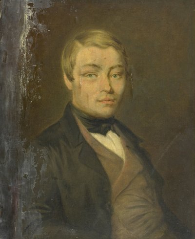 Portrait of Rudolf Johannes van den Brink by Louis Moritz