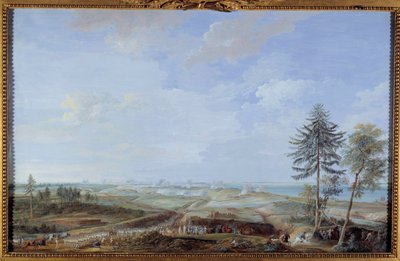 War of Independence of the United States (1775-1783): Siege of Yorktown from October 6 to 19 by Louis Nicolas van Blarenberghe