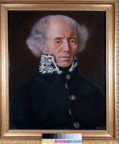 Portrait of Blondeau by Pasteur - Musée du Louvre by Louis Pasteur