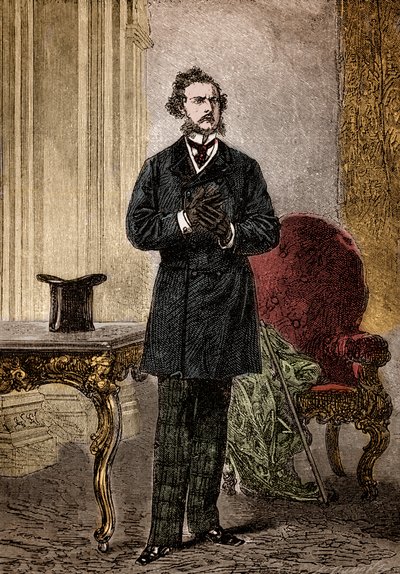 Portrait of Phileas Fogg by Louis Paul Pierre Dumont