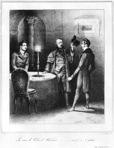 Colonel Chabert, Illustration from 