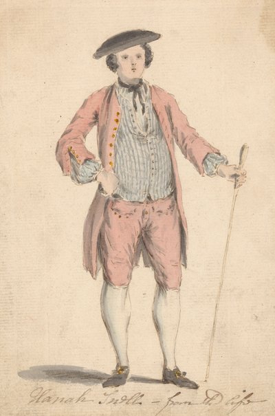 Hannah Snell - From the Life (in Male Dress) by Louis Philippe Boitard