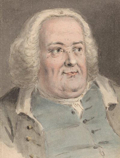 Portrait of a Man with a Double Chin by Louis Philippe Boitard