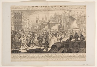 The Imports of Great Britain from France by Louis Philippe Boitard