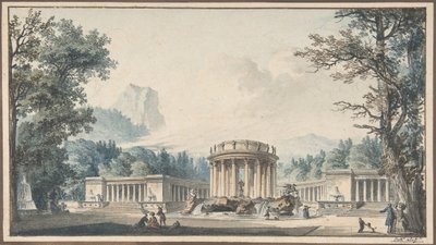 Project for a Fête Decor by Louis Pierre Baltard