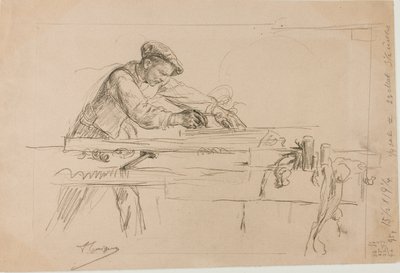 The Planer by Louis Pierre Henriquel Dupont