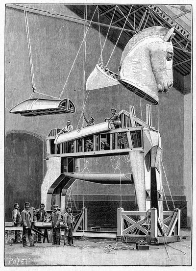 The Wooden Horse from the Opera of 
