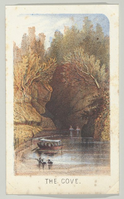 The Cove, from the series, Views in Central Park, New York, Part 3, 1864 by Louis Prang