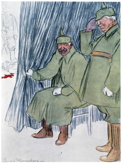 Miss Cavell, 1915: The Execution of Edith Cavell by Louis Raemaekers