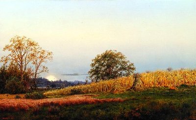 The Harvest Moon by Louis Rémy Mignot