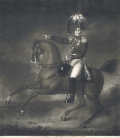 Portrait of Count Alexander Ivanovich Chernyshov by Louis Rene Letronne