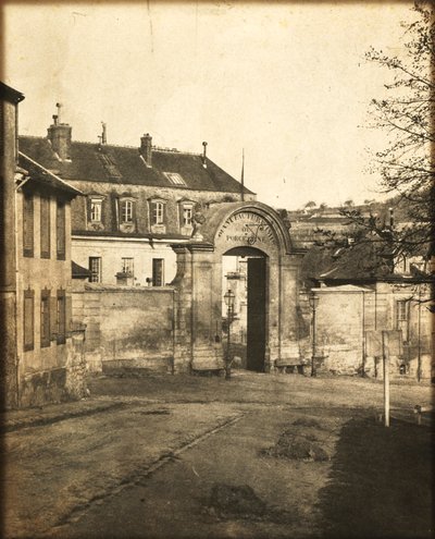 Doorway to Sèvres Factory, c1852 by Louis Rémy Robert