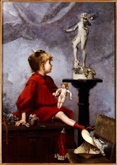 The Doll by Louis Robert Carrier Belleuse