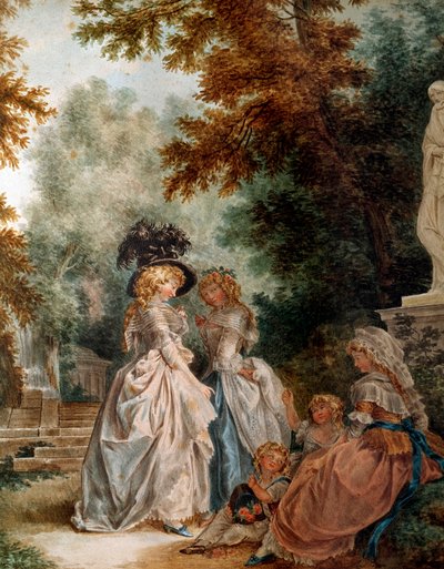 Walk in the park by Louis Rolland Trinquesse