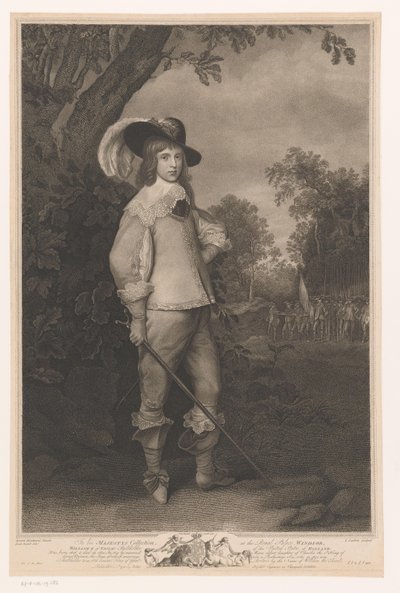 Portrait of William II of Orange by Louis Sailliar