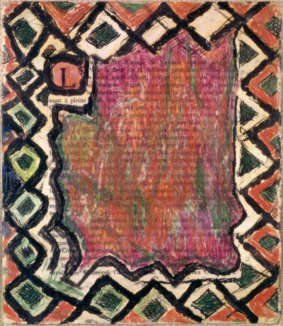 Abstract Composition by Louis Soutter