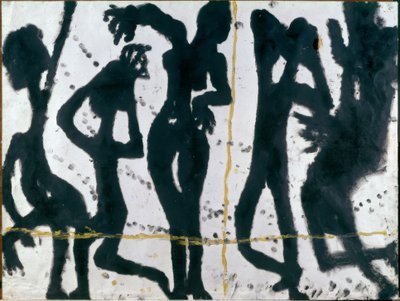 Composition. Five Figures by Louis Soutter