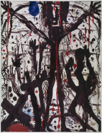 He is Bloodstained by Louis Soutter