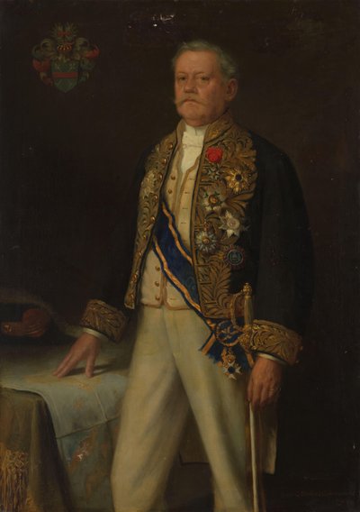 Carel Herman Aart van der Wijck (1840-1914), Governor-General (1893-99) by Louis Storm van 
