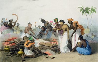 Suttee, Plate 3 from Book 15 of 