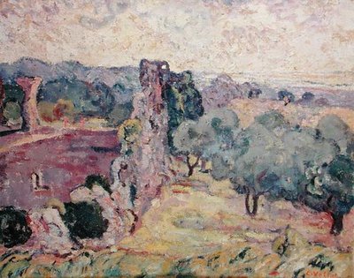 Landscape of the South of France, c.1908 by Louis Valtat