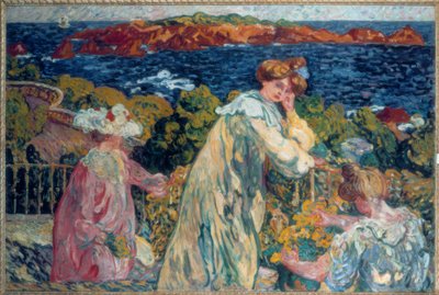 Women on the Balcony by Louis Valtat