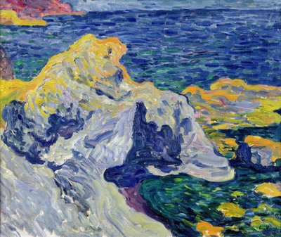 The Rocks at Antheor by Louis Valtat