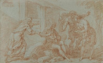 Socrates Taking the Poison Cup by Louis de Boullogne the Younger