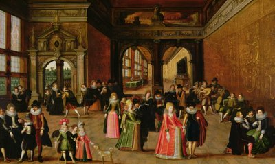 A Ball During the Reign of Henri IV by Louis de Caullery