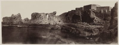 Kaalat el Athlit, Syria, View from the Seaside by Louis de Clercq