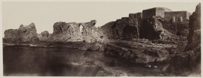 Kaalat el Athlit, Syria, View from the Seaside by Louis de Clercq