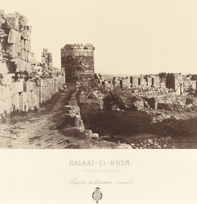 Kalaat el Hosn (Castle of the Knights, Syria) by Louis de Clercq