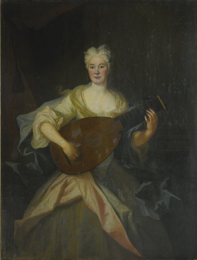 Portrait of Anna Constantia, Countess of Cosel 1680-1765, née von Brockdorff by Louis de Silvestre