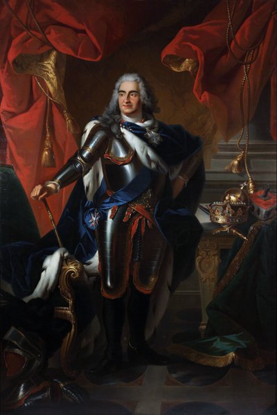 Portrait of Frederick Augustus of Poland and Saxony by Louis de, Silvestre